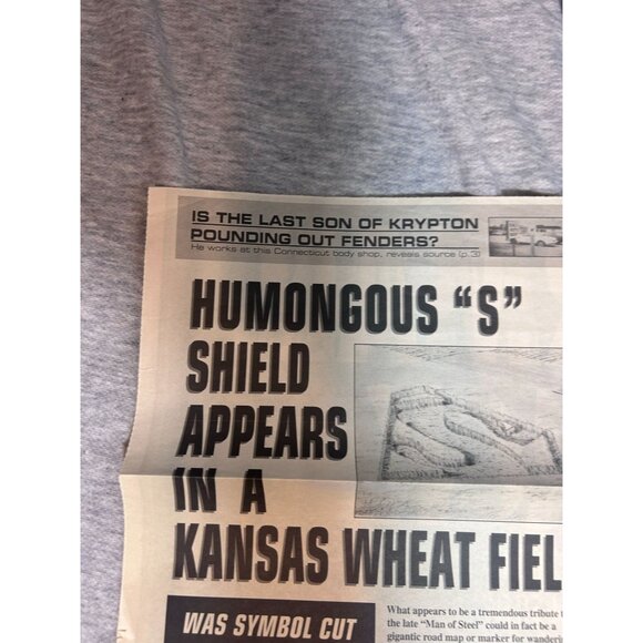 National Whisper Promo Newspaper Print Superman is Back! 1993 - Picture 7 of 8